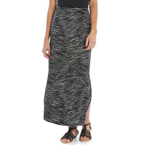 kohls black skirt|kohl's denim skirts.